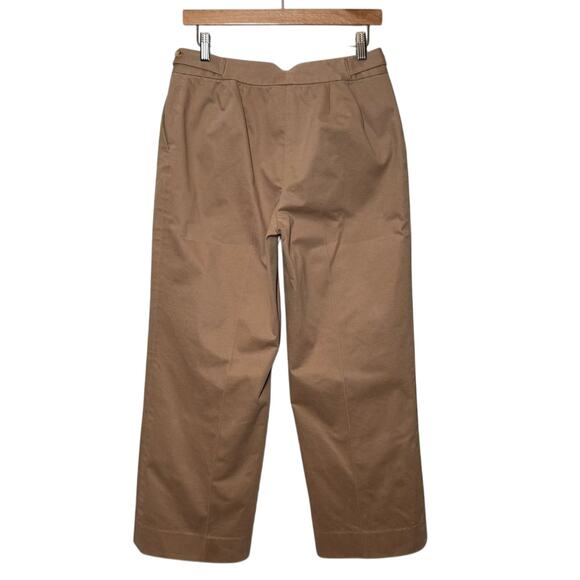 St John Sport Women’s Straight Leg Ankle Length Trouser Pant Tan Khaki Size 8 - Picture 2 of 11